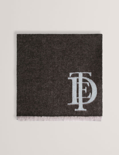 Ted Baker Kyell Wool Logo Scarf