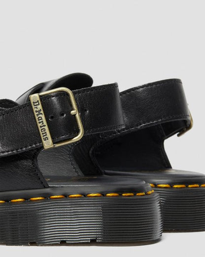 Dr Martens Jorge Made In England Leather Slingback Mules - Black