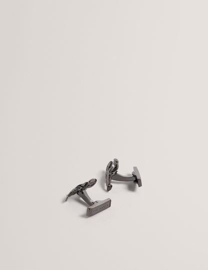 Ted Baker Mariine Lobster Cufflinks Lapel Pin Set