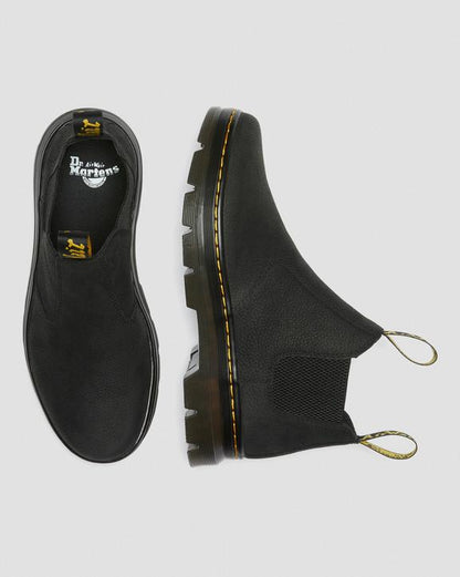Dr Martens Hardie Ii Leather Chelsea Work Boots - Black