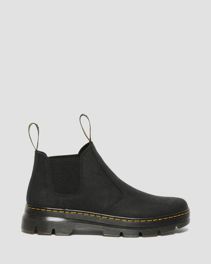 Dr Martens Hardie Ii Leather Chelsea Work Boots - Black