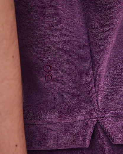 On Courtside Polo Terry Cassis (Women'S)