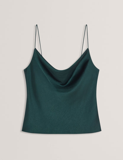 Ted Baker Kiti Satin Cowl Neck Strappy Cami Top Women's
