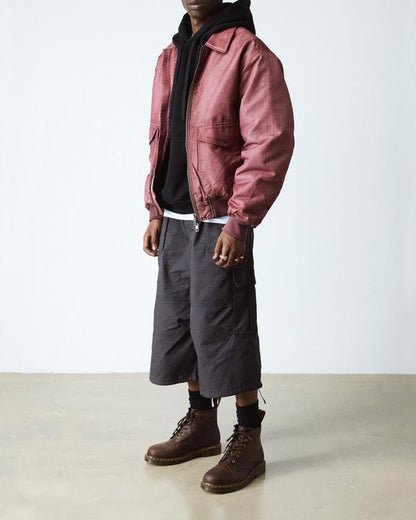 Dr Martens Crazy Horse Leather Ankle Boots - Dark Brown