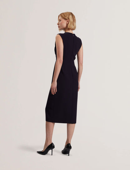 Ted Baker Manabdl Tailored Sleeveless Midi Dress With Front Split Women's