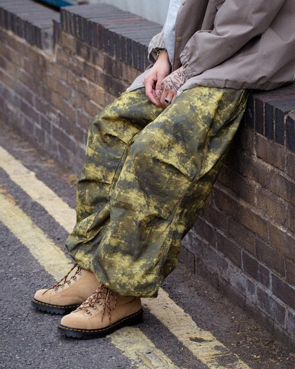 Dr Martens Barton Made In England Suede Boots - Sand