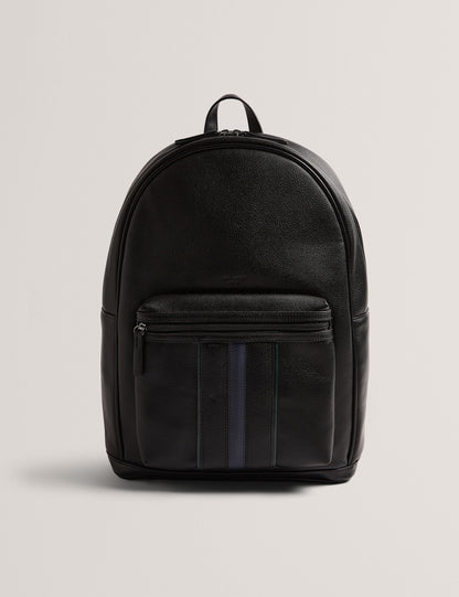 Ted Baker Keviin Faux Leather Striped Panel Backpack