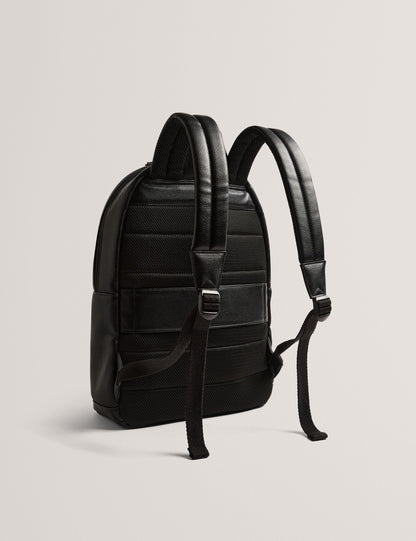 Ted Baker Keviin Faux Leather Striped Panel Backpack