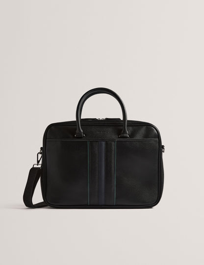 Ted Baker Kenriik Faux Leather Striped Panel Laptop Bag