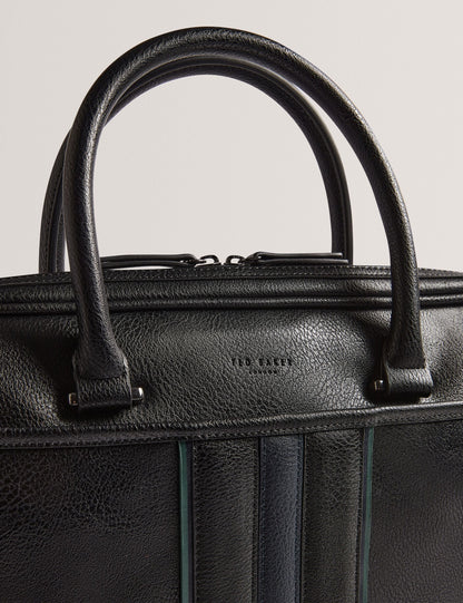Ted Baker Kenriik Faux Leather Striped Panel Laptop Bag