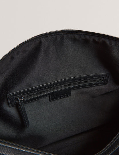 Ted Baker Kelvin Striped Panel Faux Leather Holdall Bag