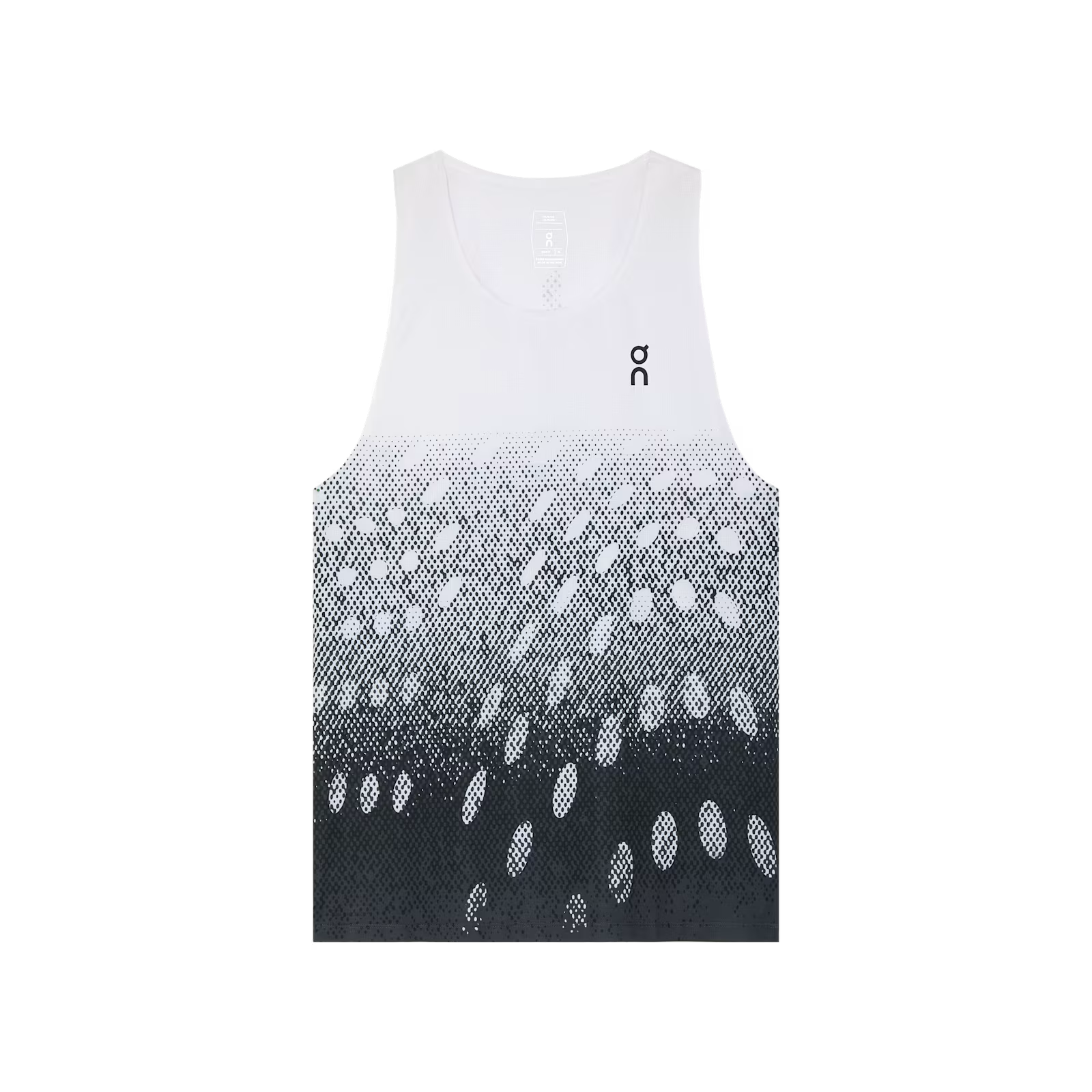 On Zero Singlet White | Iron
