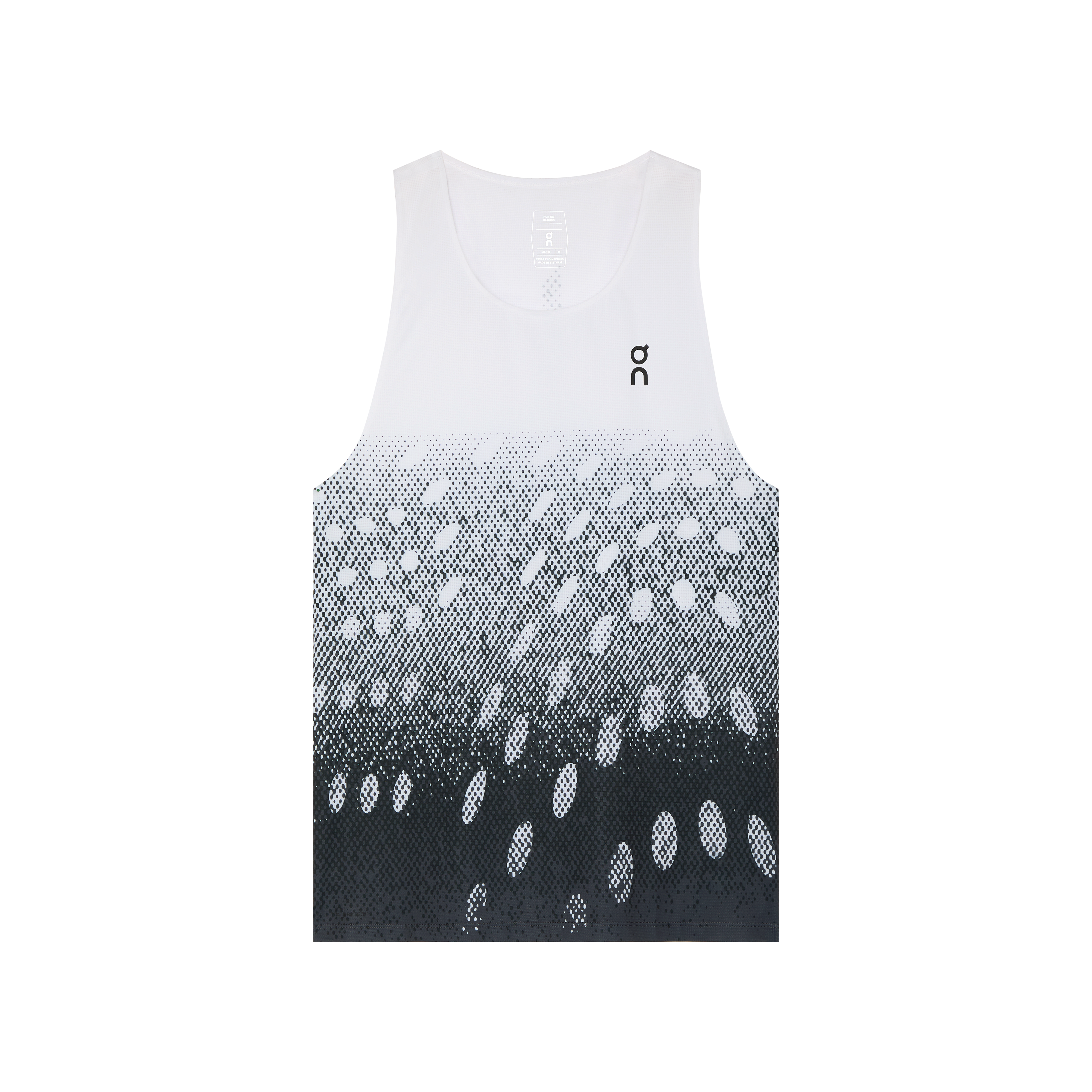 On Zero Singlet White | Iron