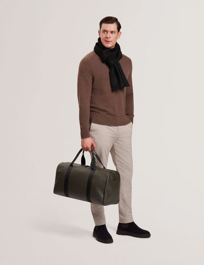 Ted Baker Taison Pebbled Faux Leather Holdall Bag