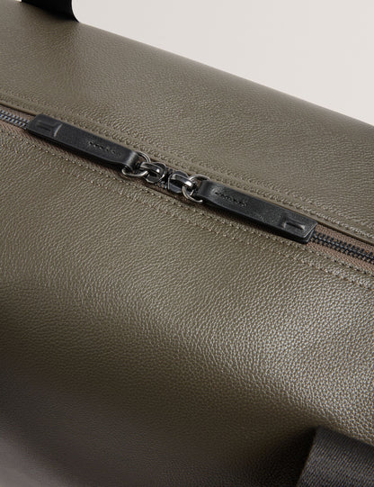 Ted Baker Taison Pebbled Faux Leather Holdall Bag