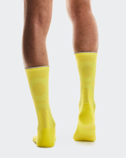 On Elite Run Sock High Lime
