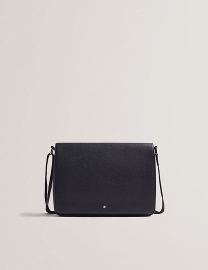 Ted Baker Kamaron Caviar Leather Crossbody Messenger Bag