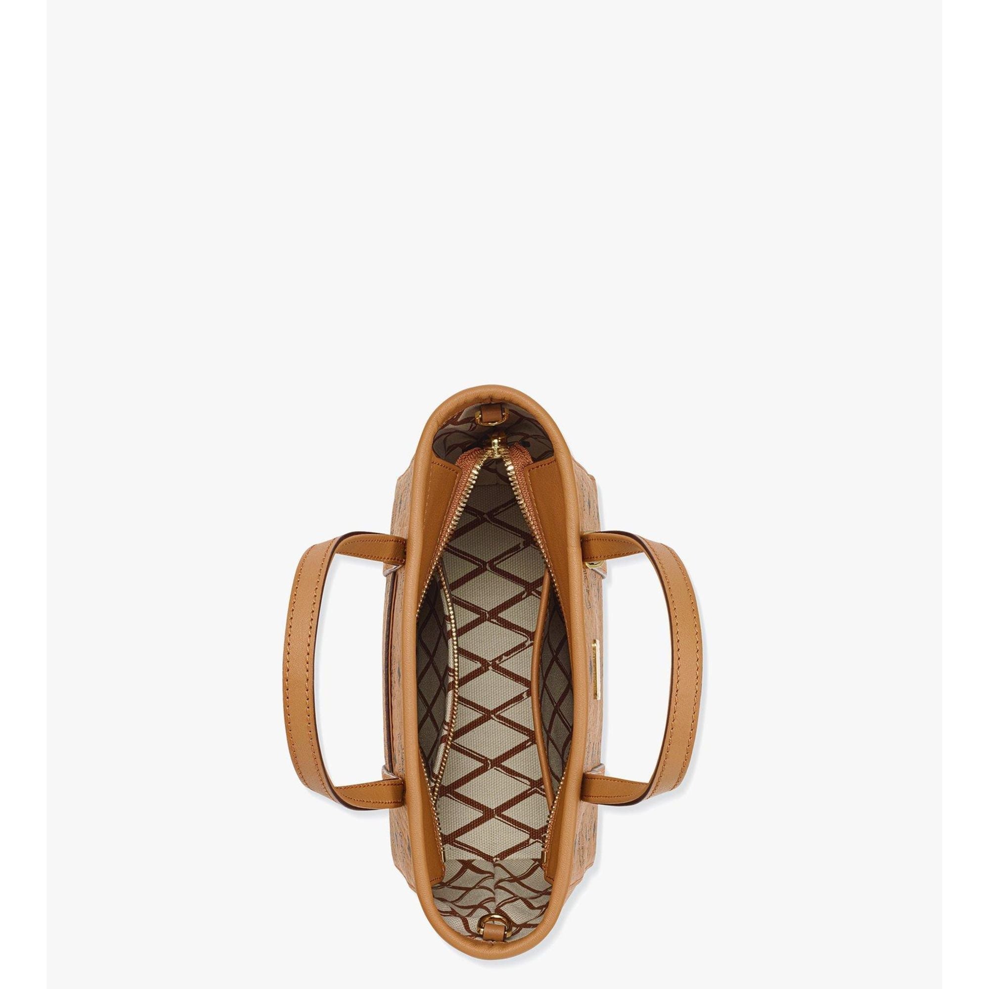 MCM Mini Toni Top-zip Shopper In Visetos