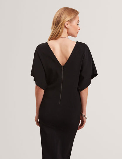 Ted Baker Rebexxa Wide Sleeve Knitted Bodycon Midi Dress Women's