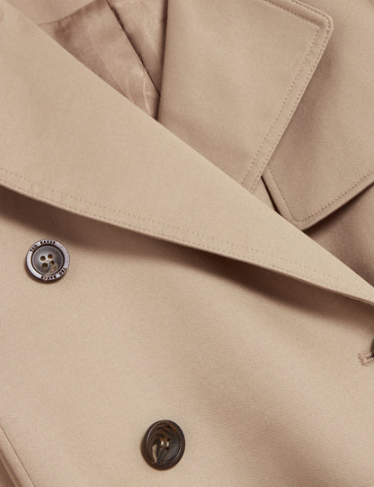 Ted Baker Kinmo Belted Cotton Midi Trench Coat Women's