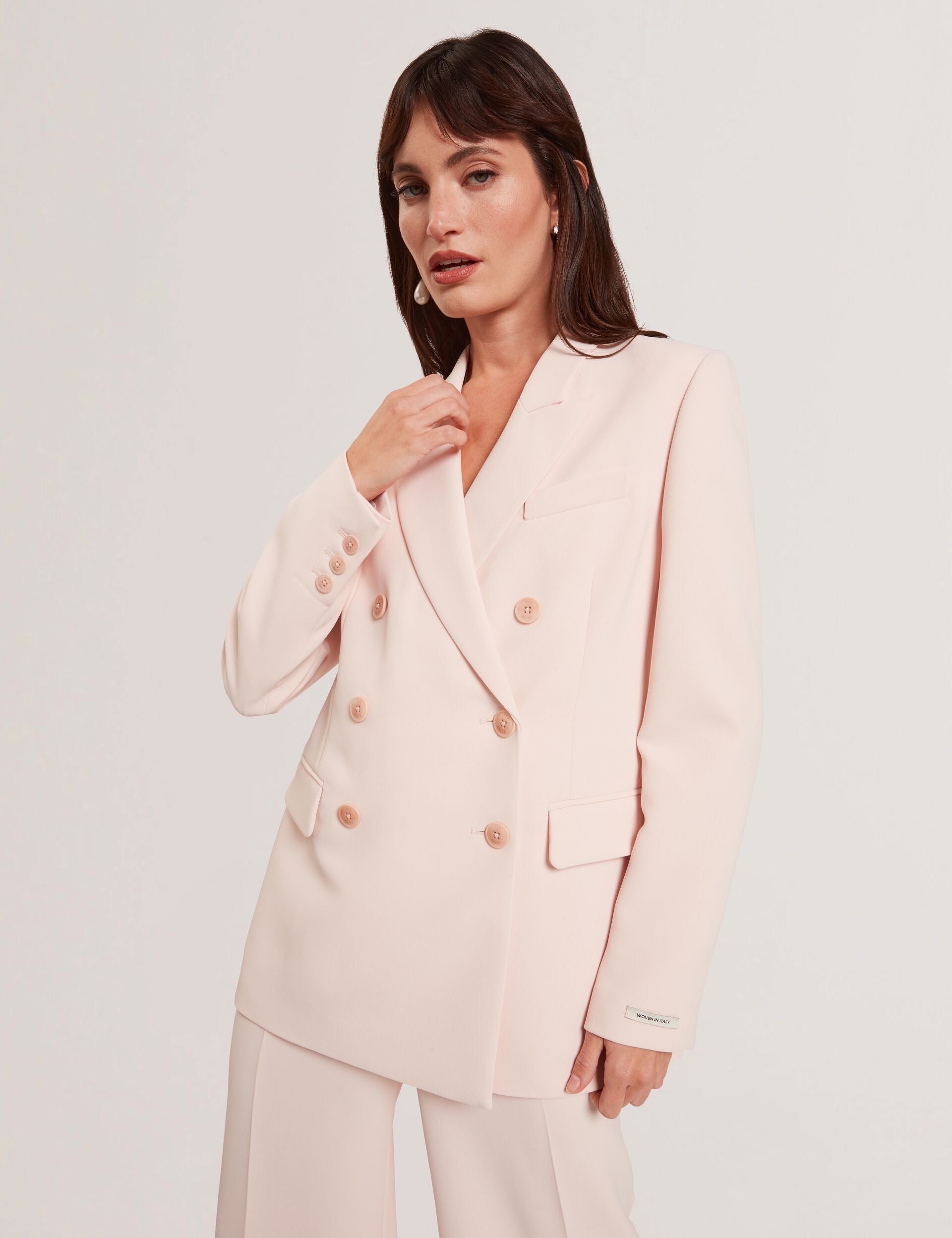 Ted Baker Traga Tailored Double Breasted Woven Blazer Women's