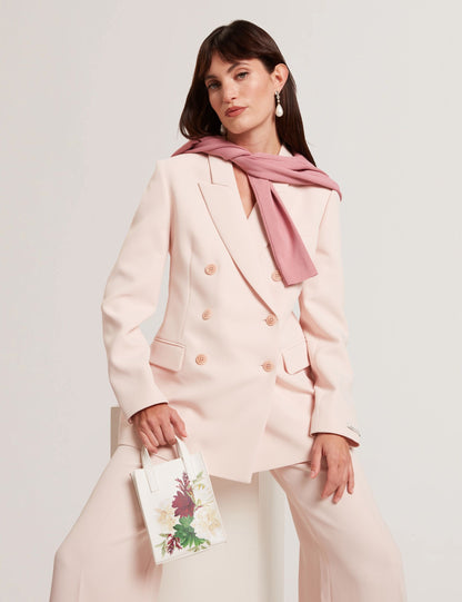 Ted Baker Traga Tailored Double Breasted Woven Blazer Women's