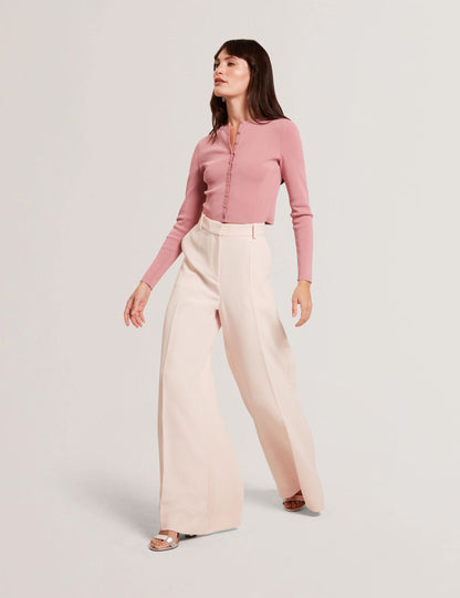 Ted Baker Tragat Ultra Wide Leg Woven Tailored Trousers Women's