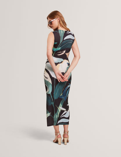 Ted Baker Linneaa Bold Print Sleeveless Bodycon Midi Dress Women's