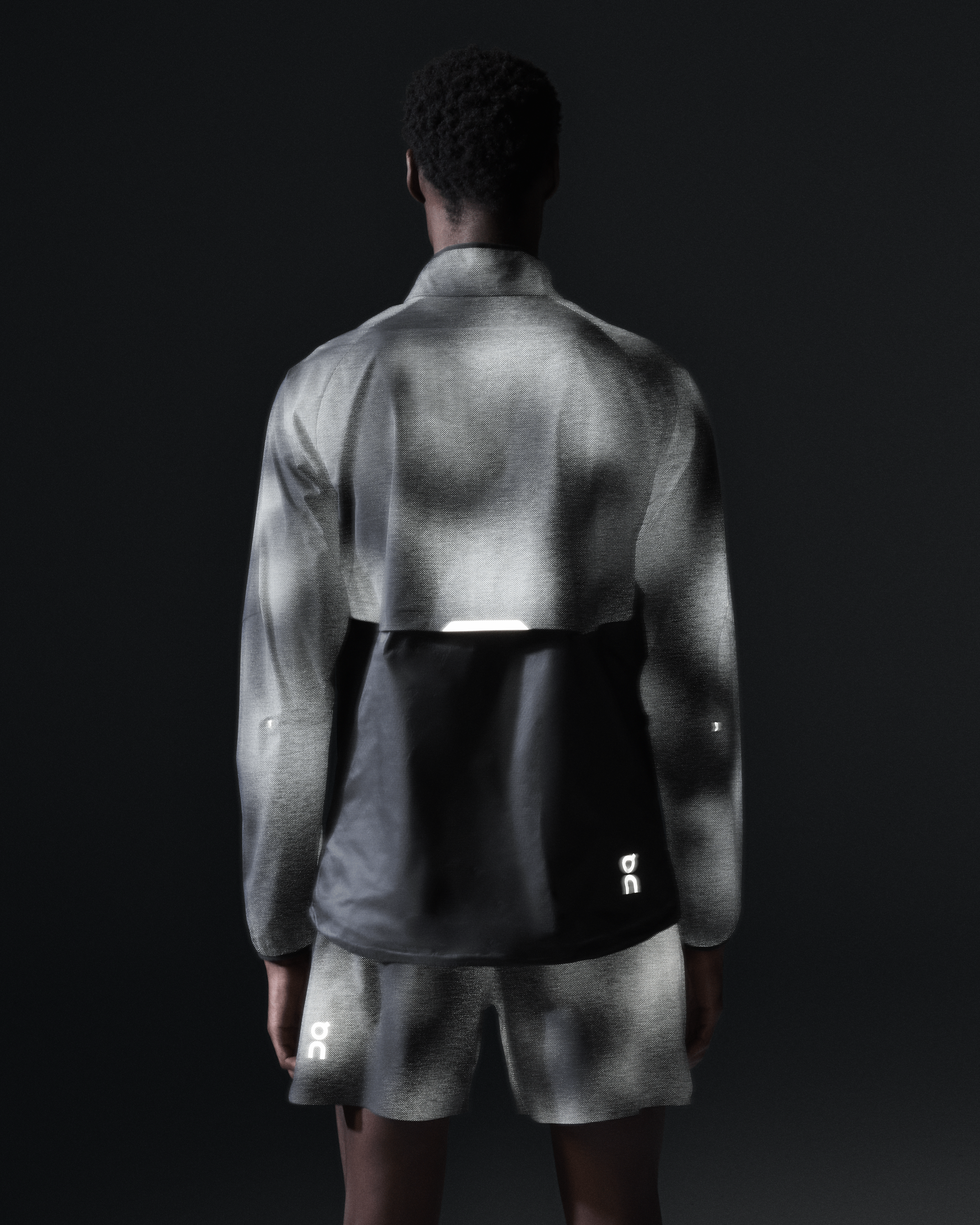 on weather jacket lumos Black