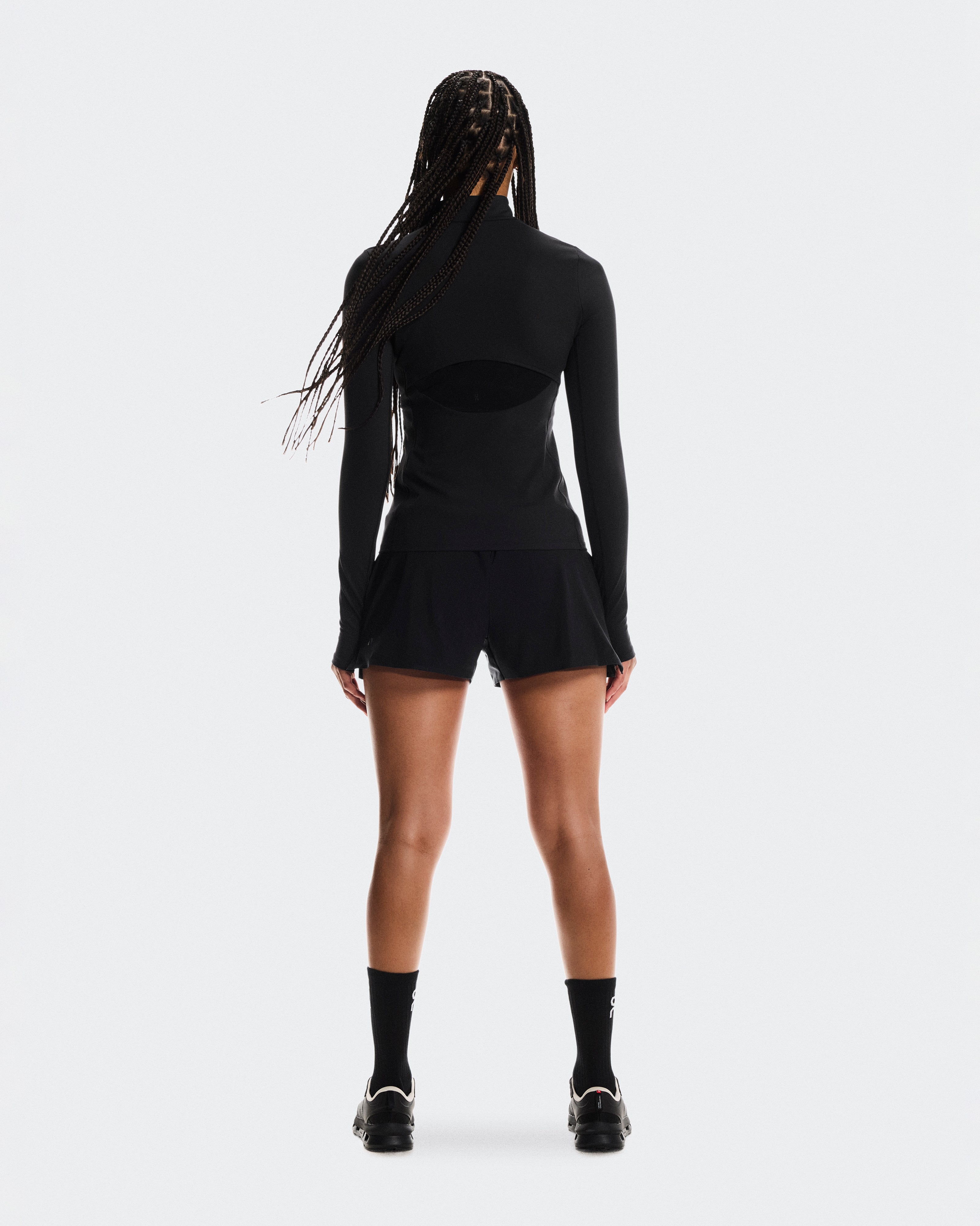 On Mesh Shorts Black (Women's)