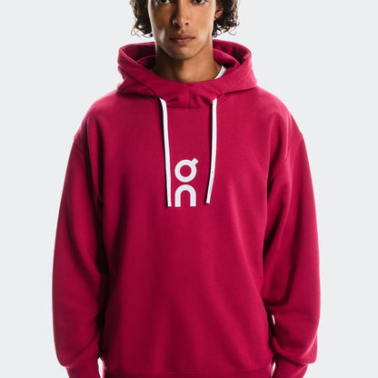On Club Hoodie Grenadine