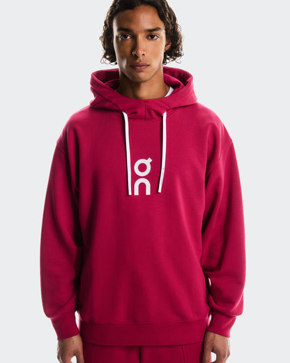 On Club Hoodie Grenadine