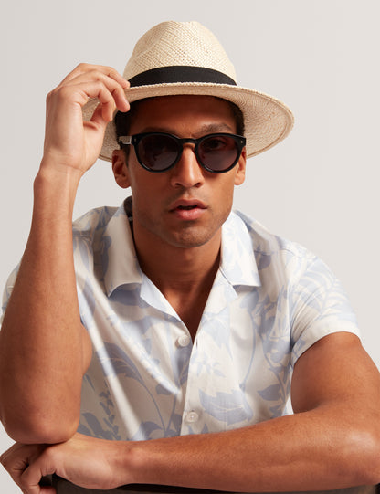 Ted Baker Jimesi Woven Straw Panama Hat