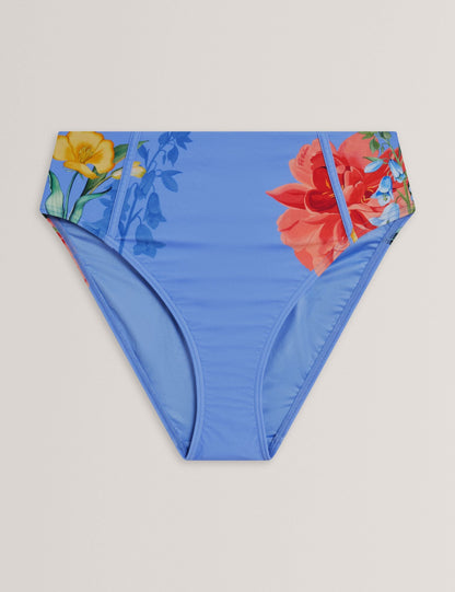 Ted Baker Lorriee Printed High Waisted Bikini Bottoms Women's