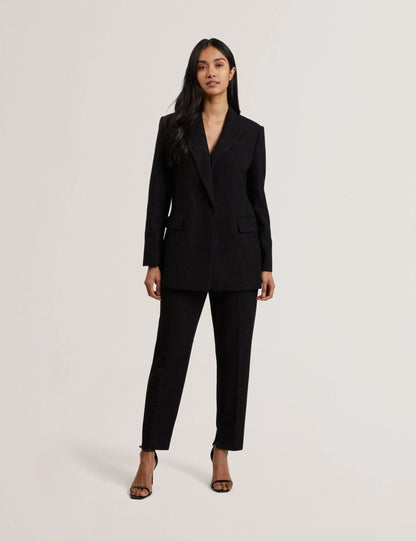 Ted Baker Merio Bonded Lace Single Breasted Relaxed Blazer Women's