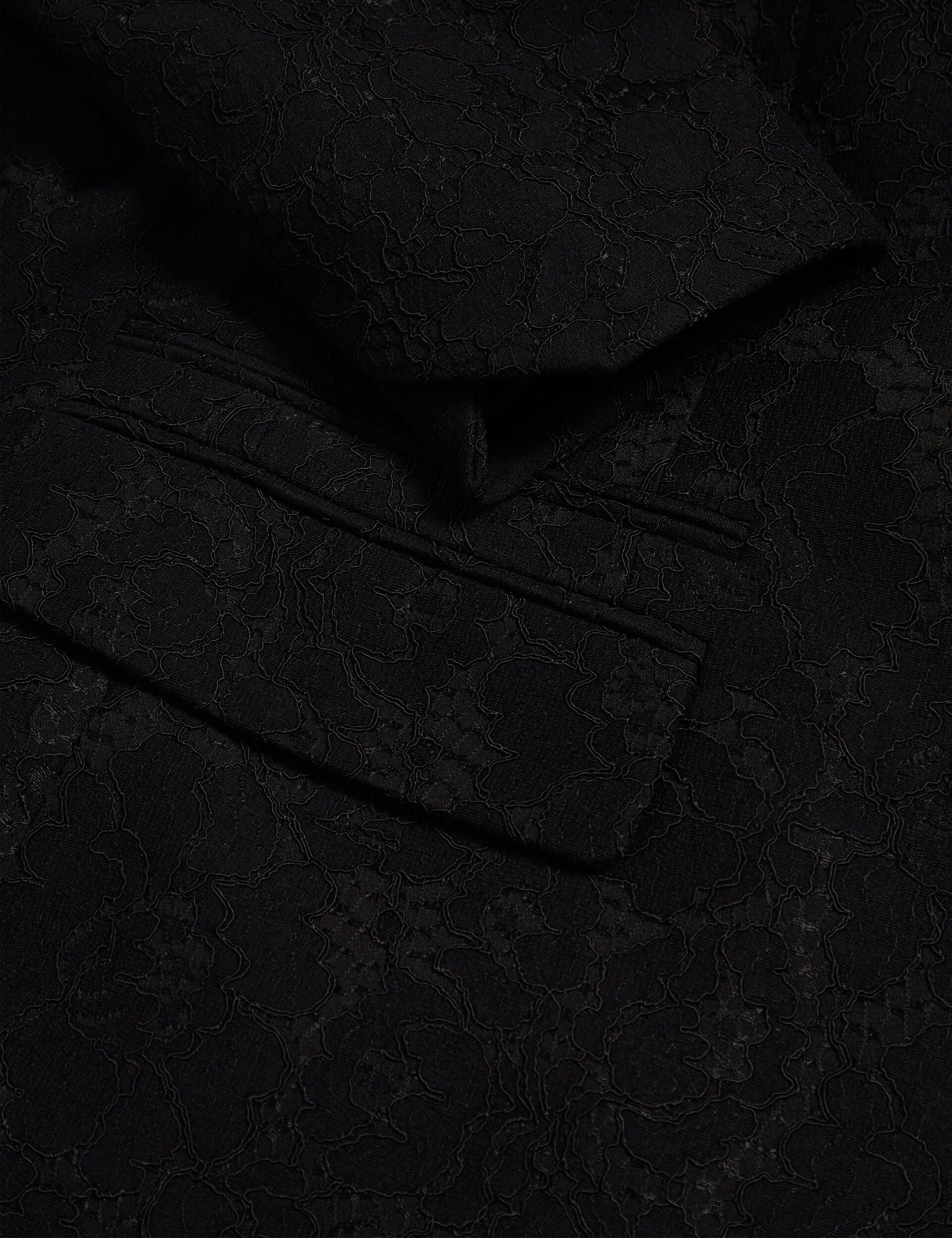 Ted Baker Merio Bonded Lace Single Breasted Relaxed Blazer Women's