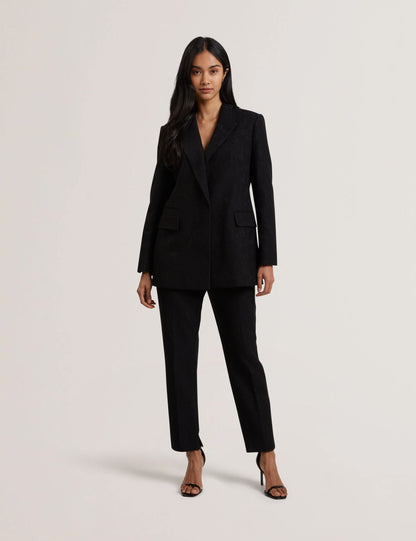 Ted Baker Meriot Bonded Lace Slim Tailored Trousers Women's
