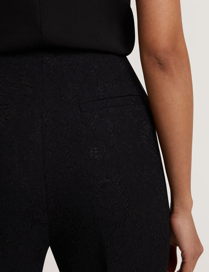 Ted Baker Meriot Bonded Lace Slim Tailored Trousers Women's