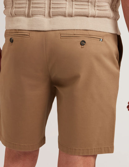 Ted Baker Barnham Regular Fit Cotton Blend Chino Shorts