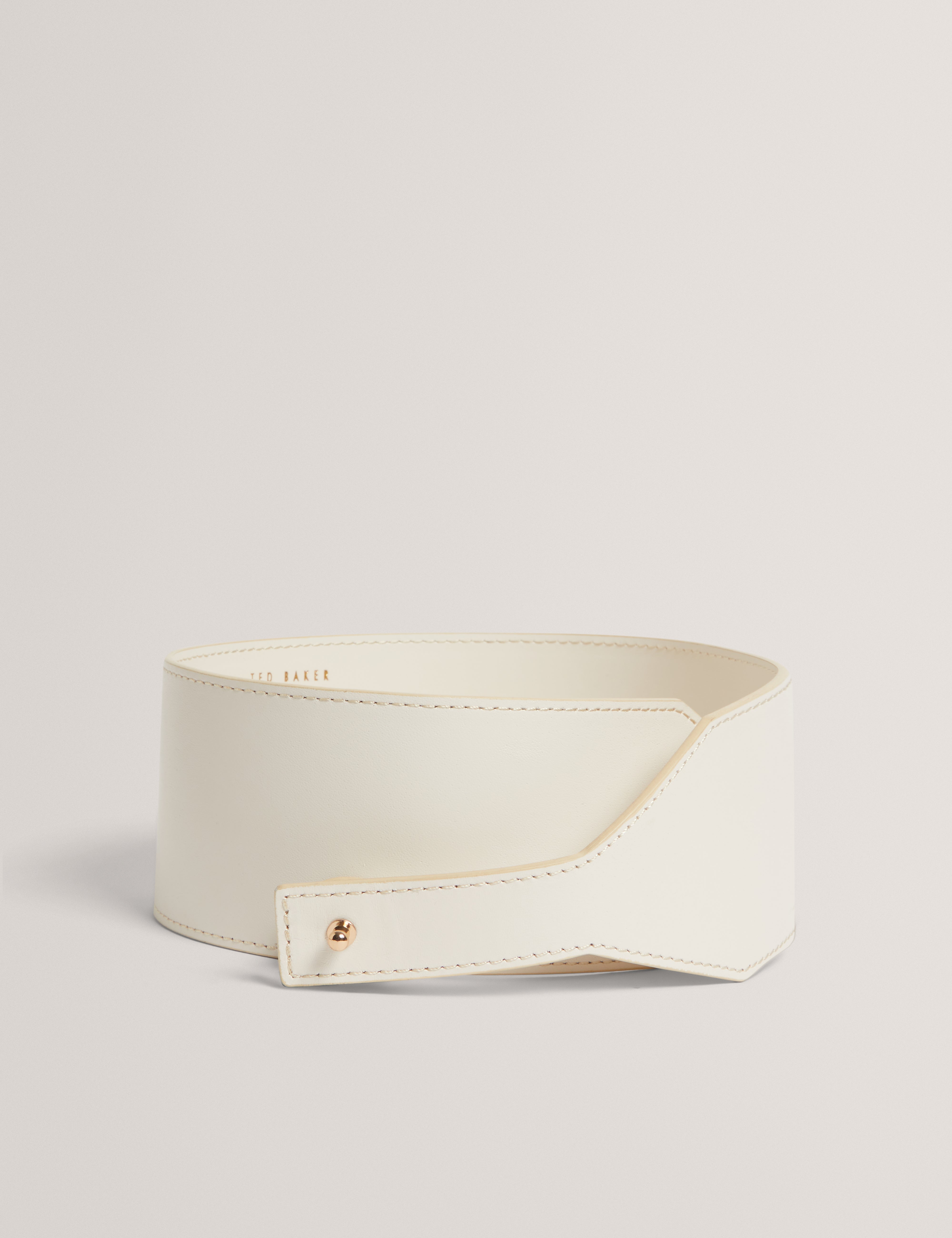 Ted Baker Annalee Tb Hardware Logo Leather Sash Belt Women's