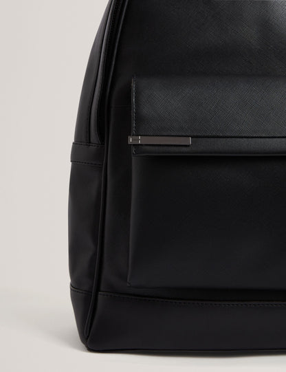 Ted Baker Samsons Crosshatch Faux Leather Large Backpack