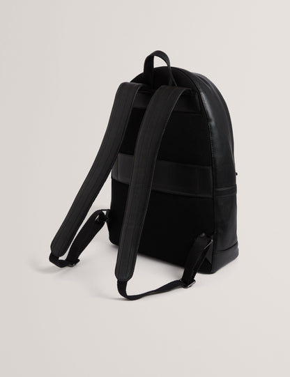 Ted Baker Samsons Crosshatch Faux Leather Large Backpack