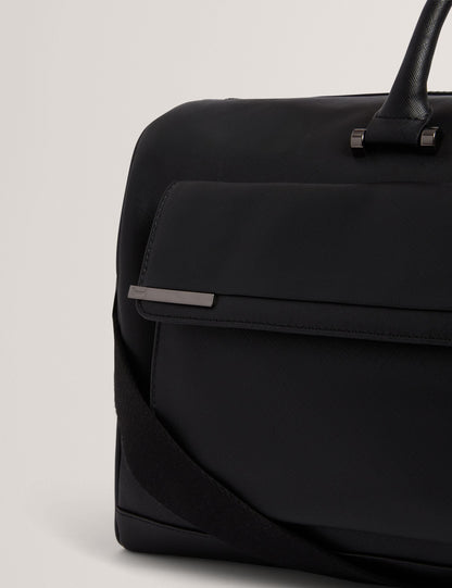 Ted Baker Samber Textured Pu Hardware Detail Holdall Bag