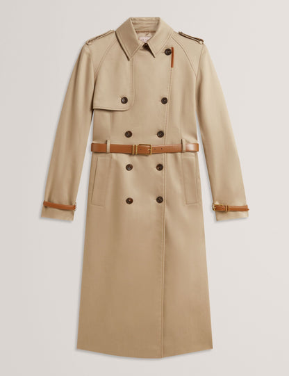 Ted Baker Arytha Cotton Twill Belted Trench Coat Women's