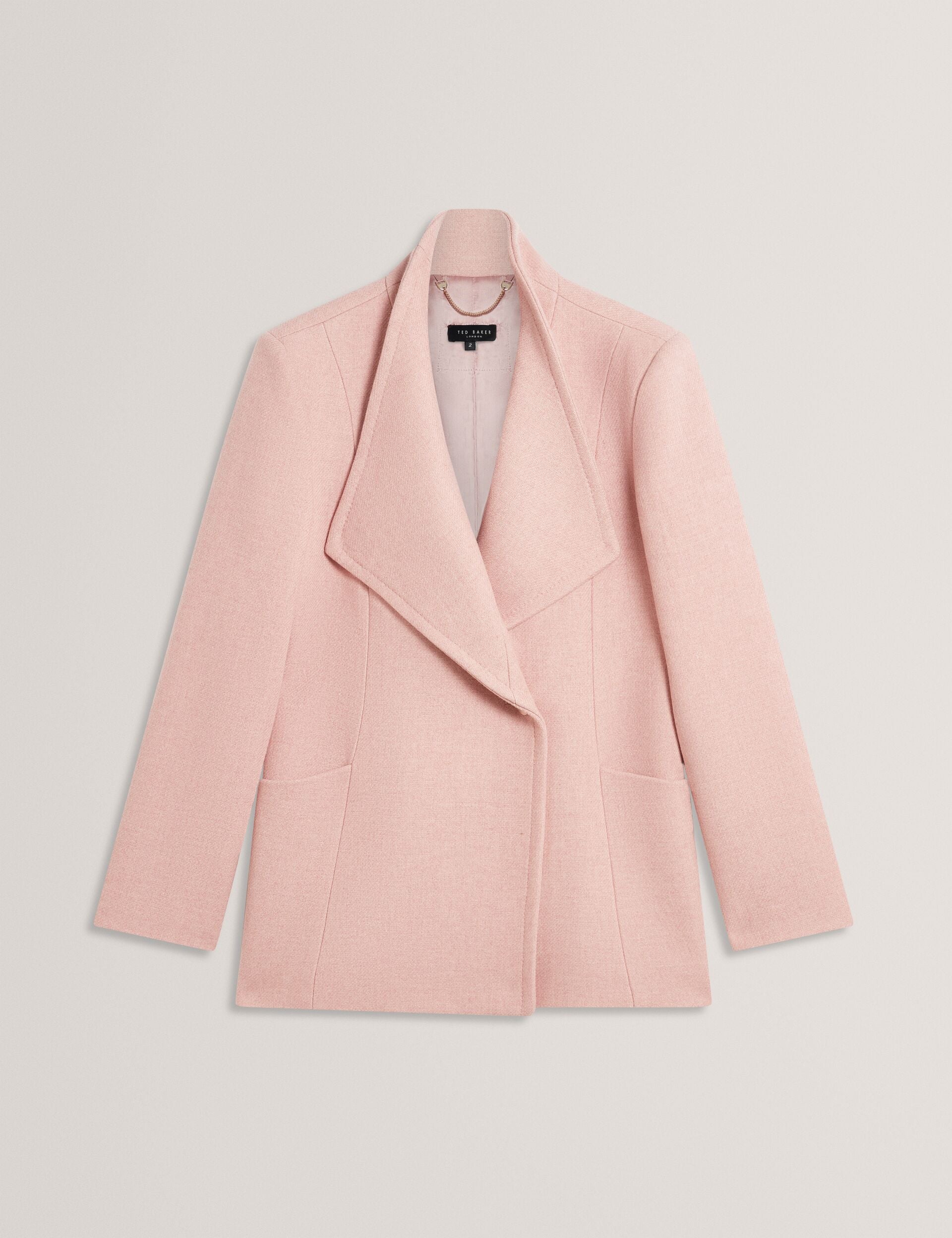 Ted Baker Evigna Wool Rich Hourglass Short Wrap Coat Women's