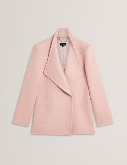 Ted Baker Evigna Wool Rich Hourglass Short Wrap Coat Women's