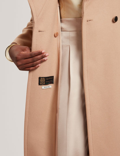 Ted Baker Mindee Wool Rich Hourglass Longline Wrap Coat Women's