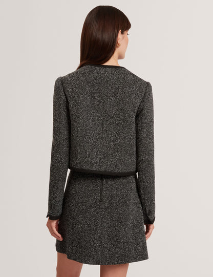 Ted Baker Ekaa Boucle Tailored Cropped Boxy Jacket Women's