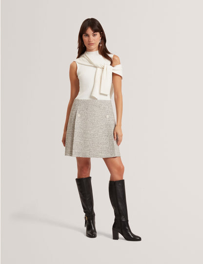 Ted Baker Ekaam Sleeveless Boucle Knit Mini Dress Women's