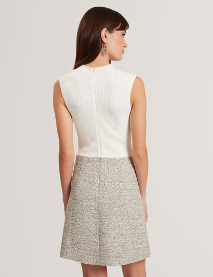 Ted Baker Ekaam Sleeveless Boucle Knit Mini Dress Women's